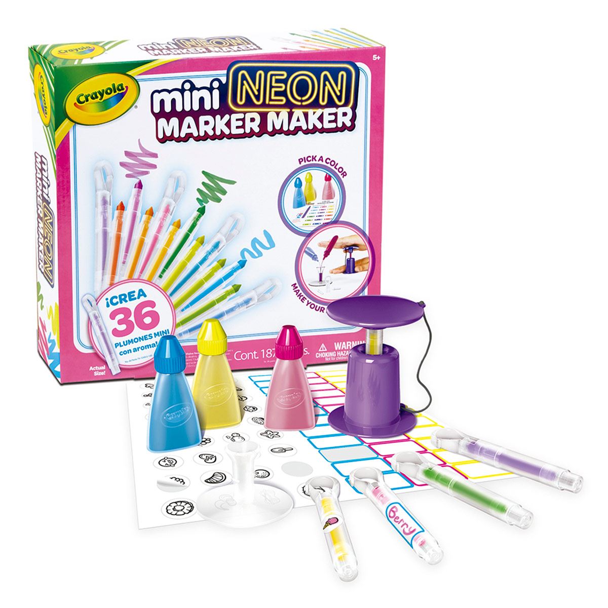 Crayola Mini Neon Marker Maker 80000