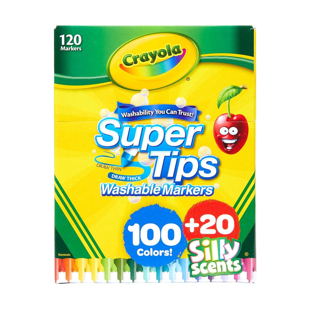Caja 100 Rotuladores Crayola.