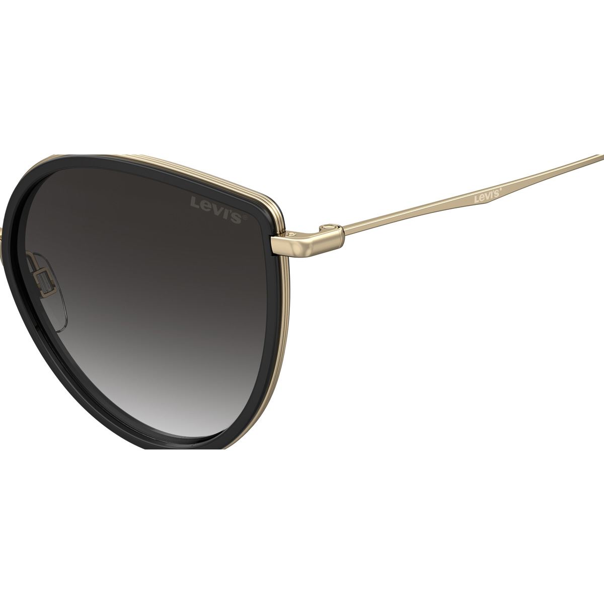 Lente solar  Levi's 5011/S 807 negro ojo de gato