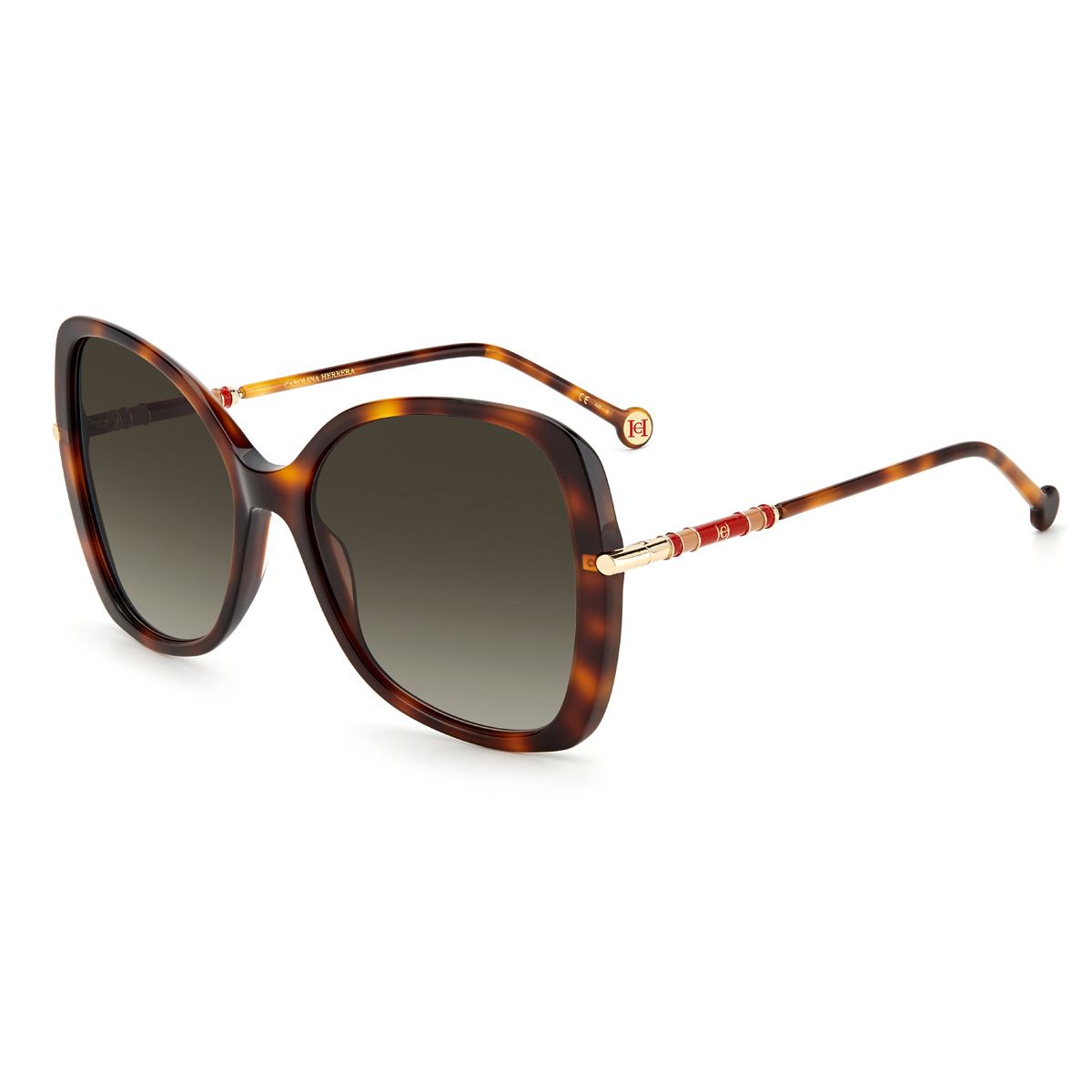 Lentes solares Carolina Herrera 0025/S 05l habana cuadrado