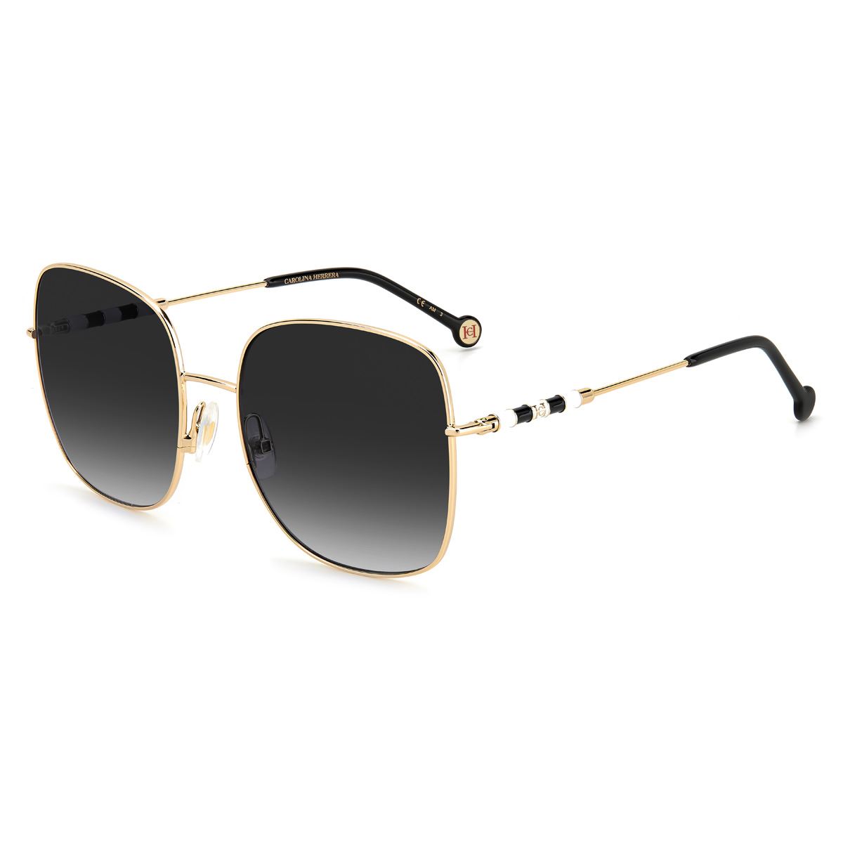Lentes solares Carolina Herrera 0035/S j5g dorado cuadrado