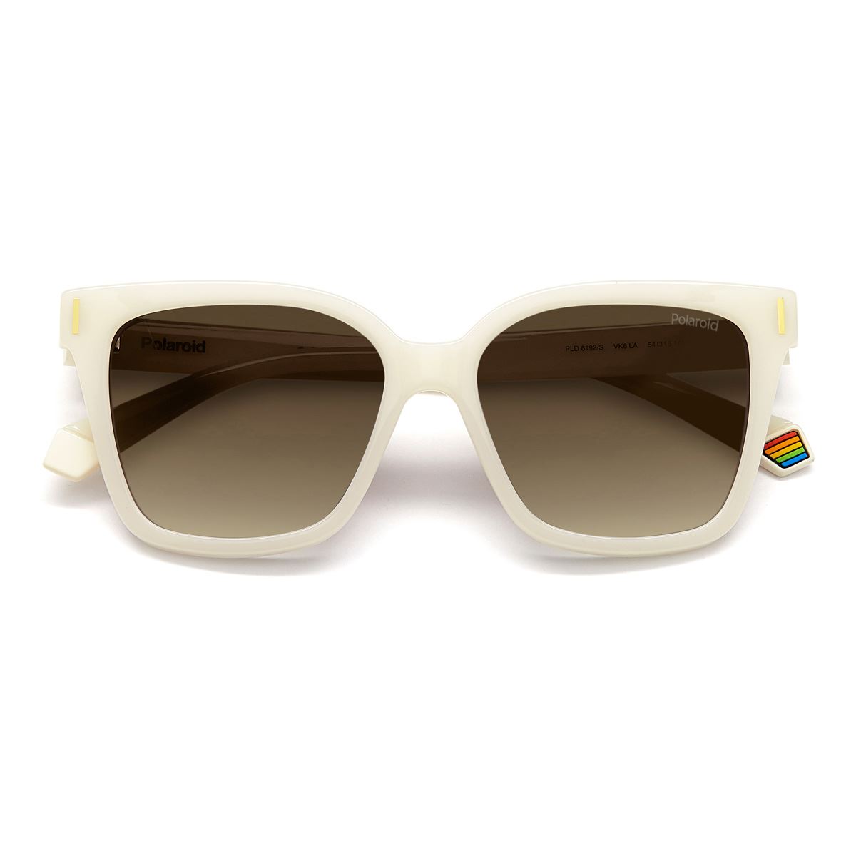 Lentes Solares Polaroid Polarizados color Blanco para Mujer 6192/S