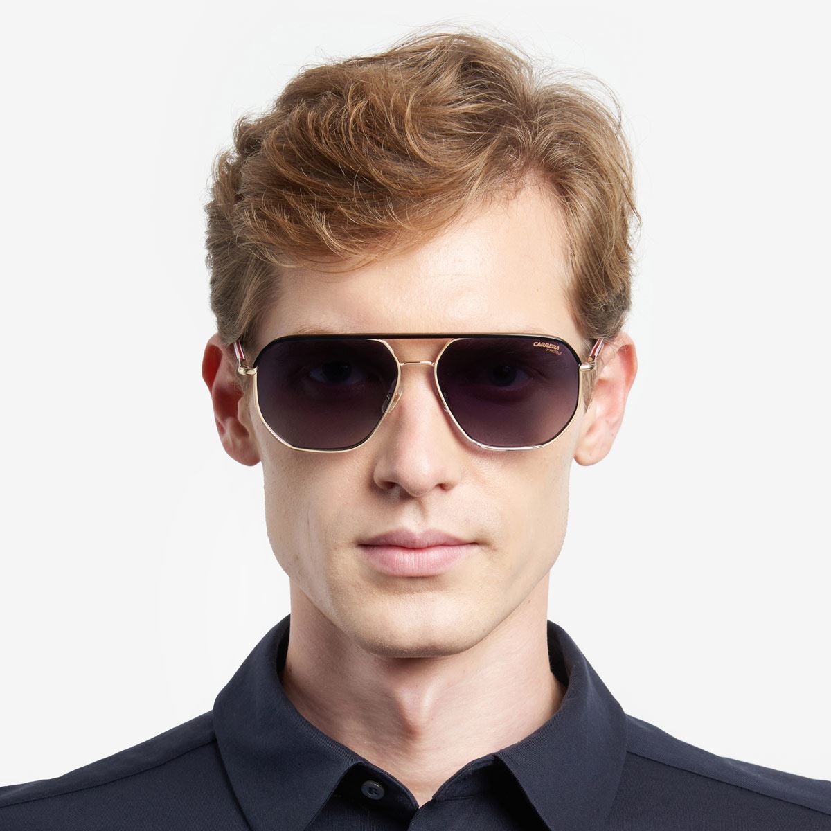 Lentes dorados para discount hombre