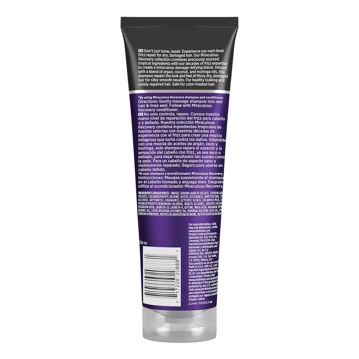 Shampoo para Cabello con Frizz John Frieda 250 ml