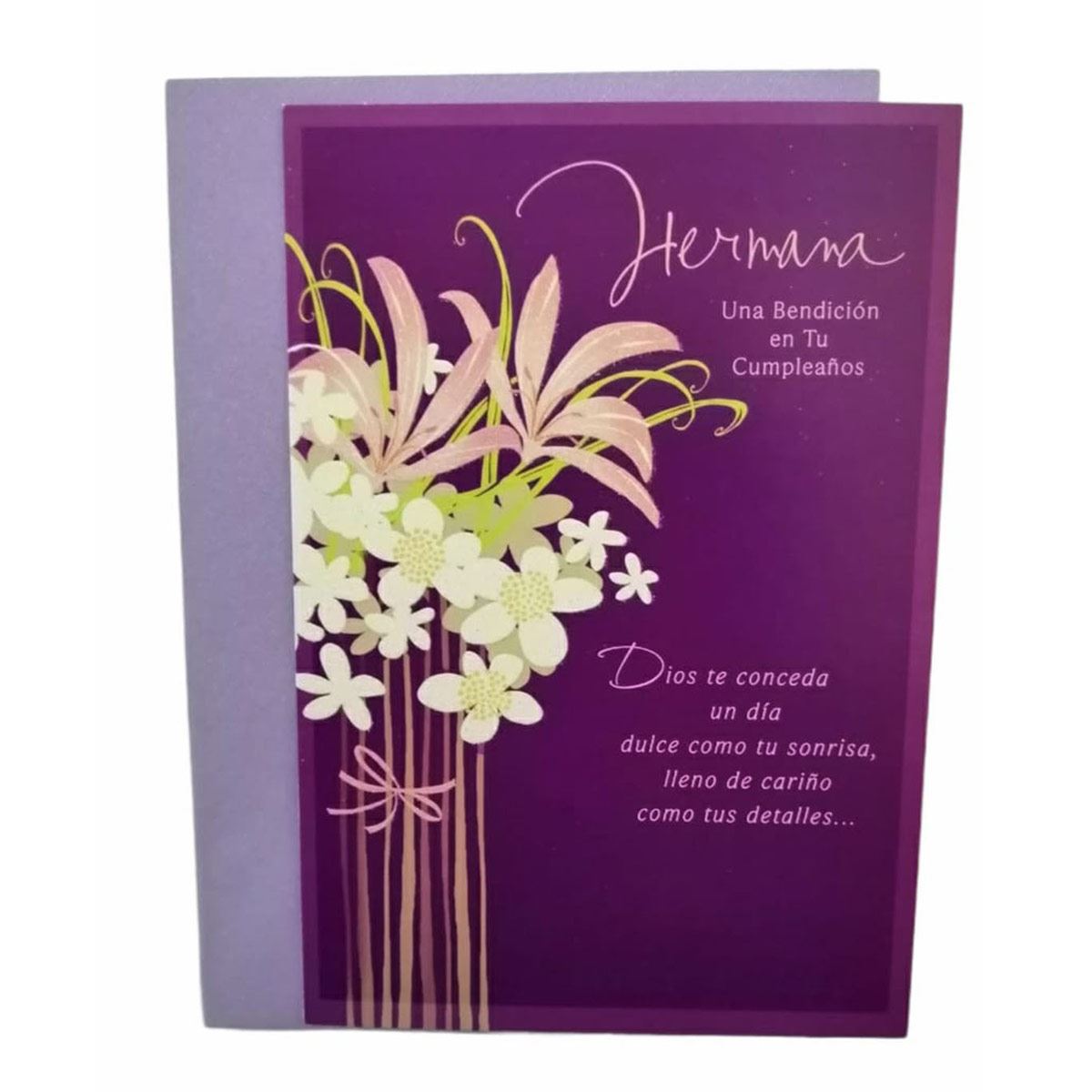 Tarjetas De Feliz Cumpleaños Para Mi Hermana [ Originales