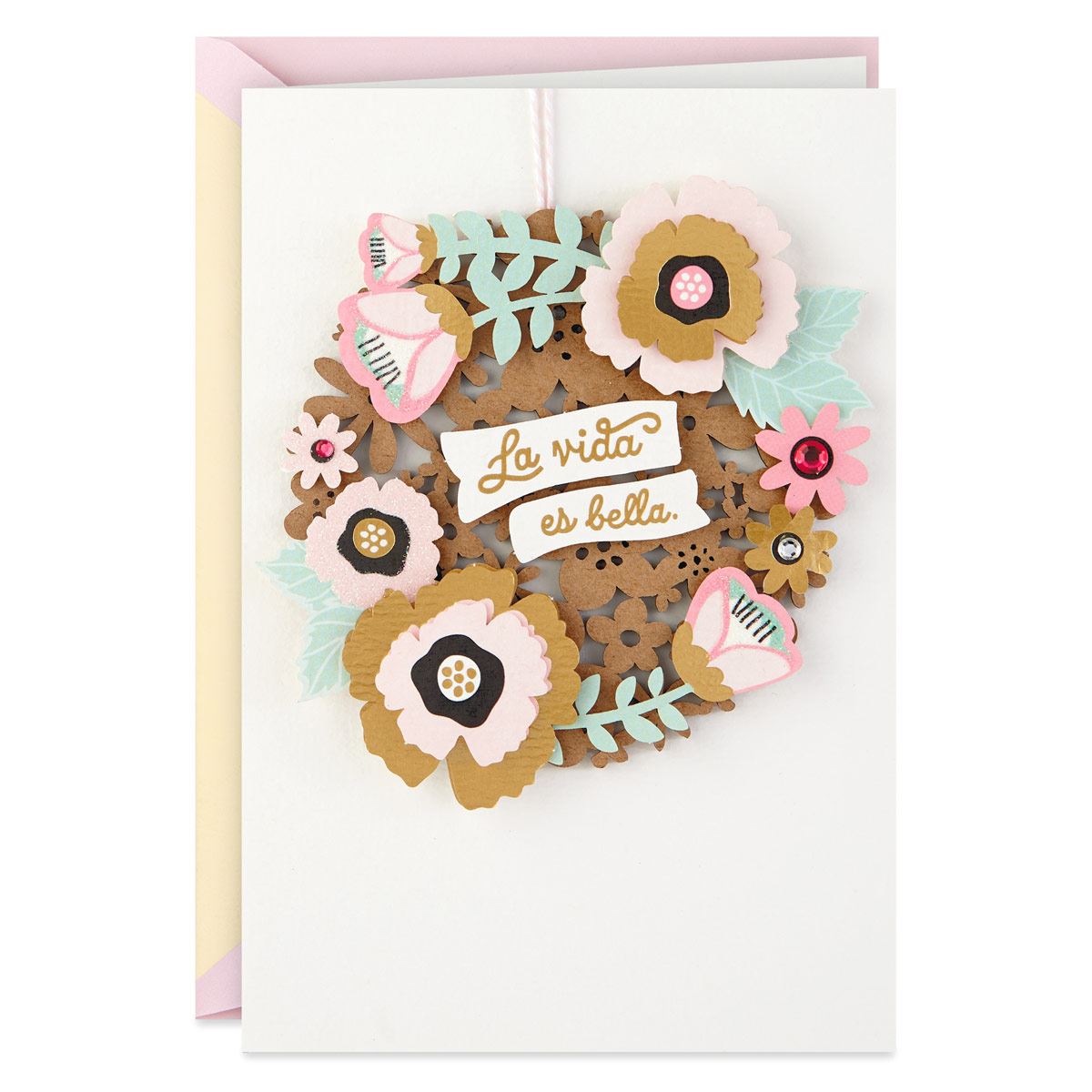 Tarjeta de cumpleaños Hallmark - La vida es bella