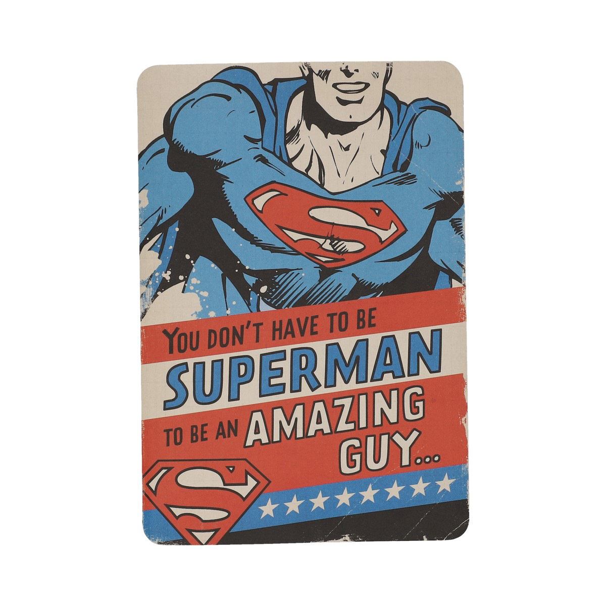 Tarjeta cumplea&#241;os Superman