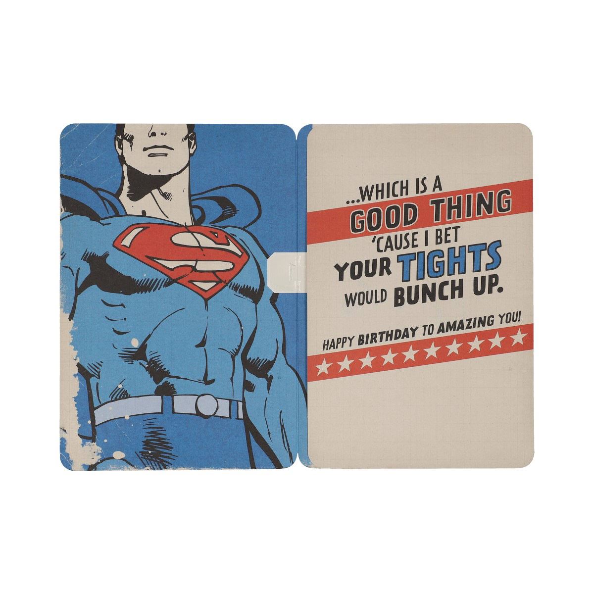 Tarjeta cumplea&#241;os Superman