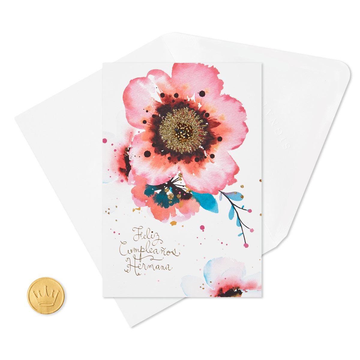 Tarjeta de cumpleaños Hallmark - Feliz cumpleaños hermana