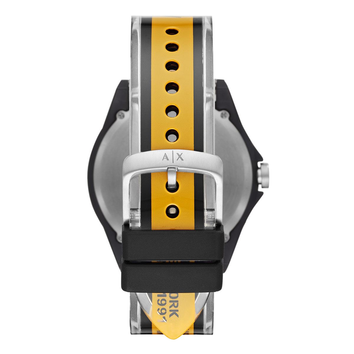 Reloj Armani Exchange Drexler Negro y Amarillo Para Caballero