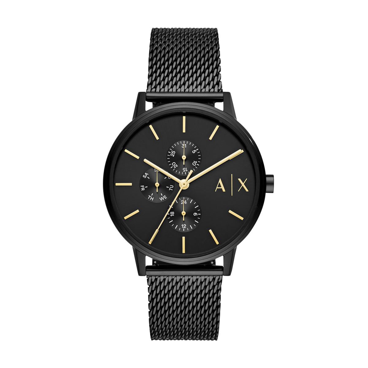 Reloj Armani Exchange Cayde Negro Para Caballero