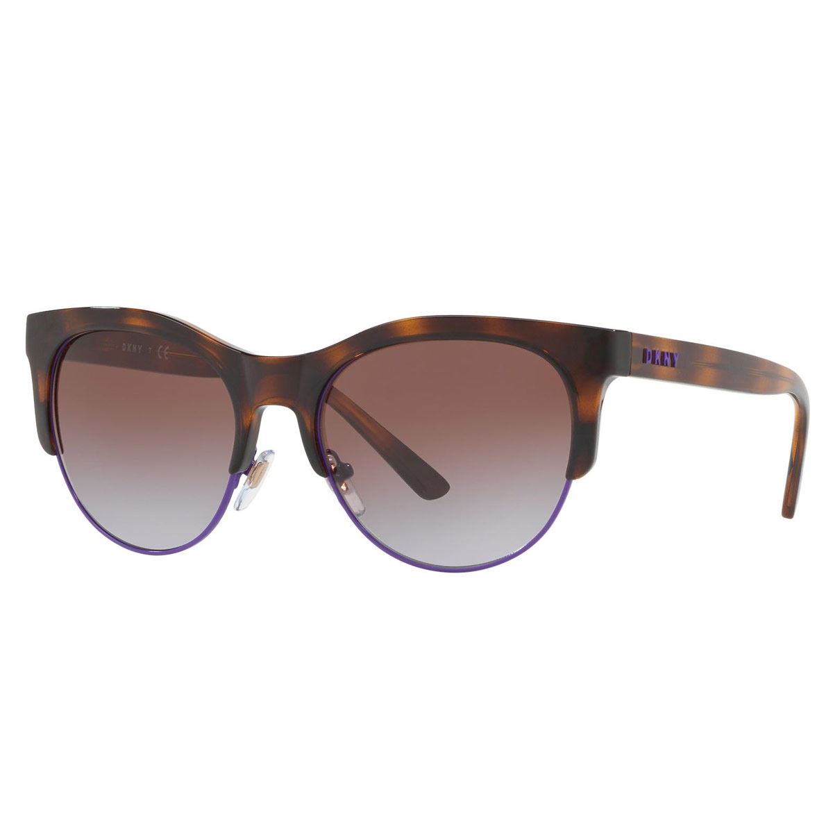 Lente de Sol DKNY inyectado en carey-violeta degradado
