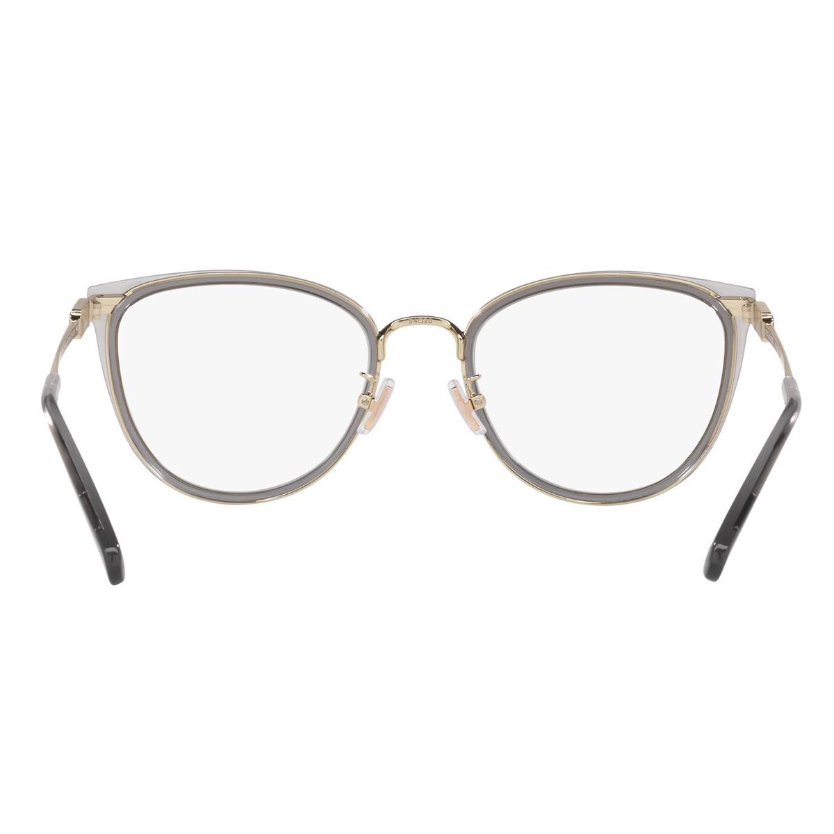 Armazón Coach en Metal Gris-Oro