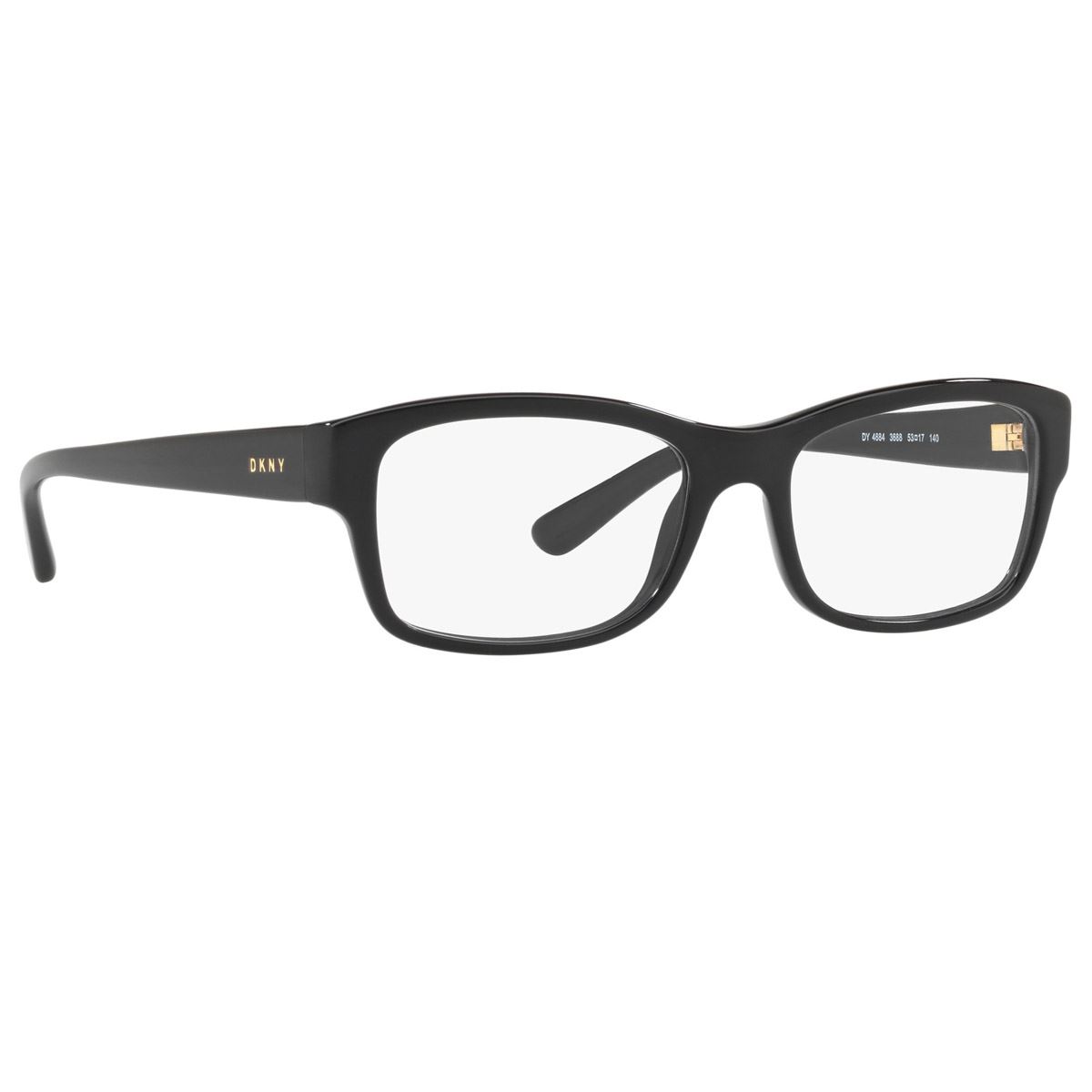 DKNY Armazón Negro en Acetato