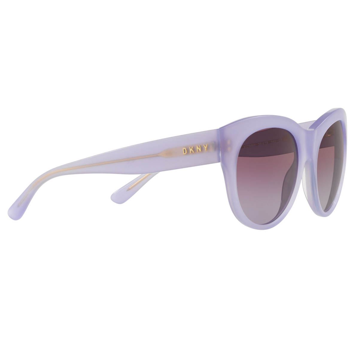 Lente solar DKNY armazón en acetato violeta