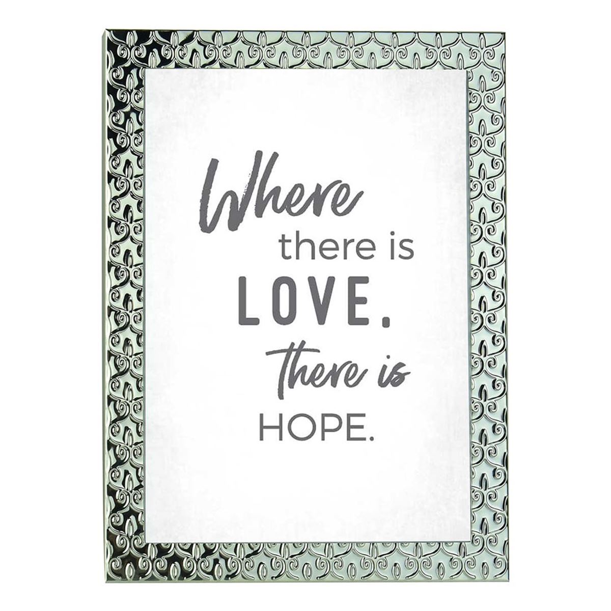 Portaretrato vertical Sheffield Home plateado 5x7