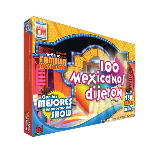 Juego de Mesa 100 Mexicanos Dijeron