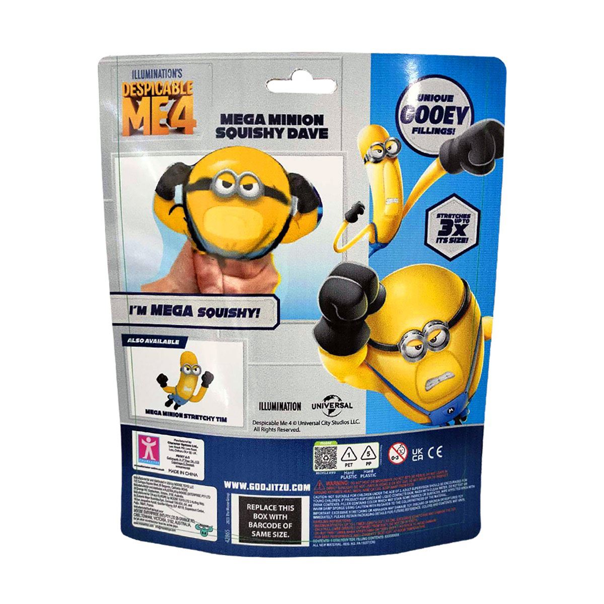 Figuras Surtidas Minion Estirable Goo Jit Zu Mi Villano Favorito 4