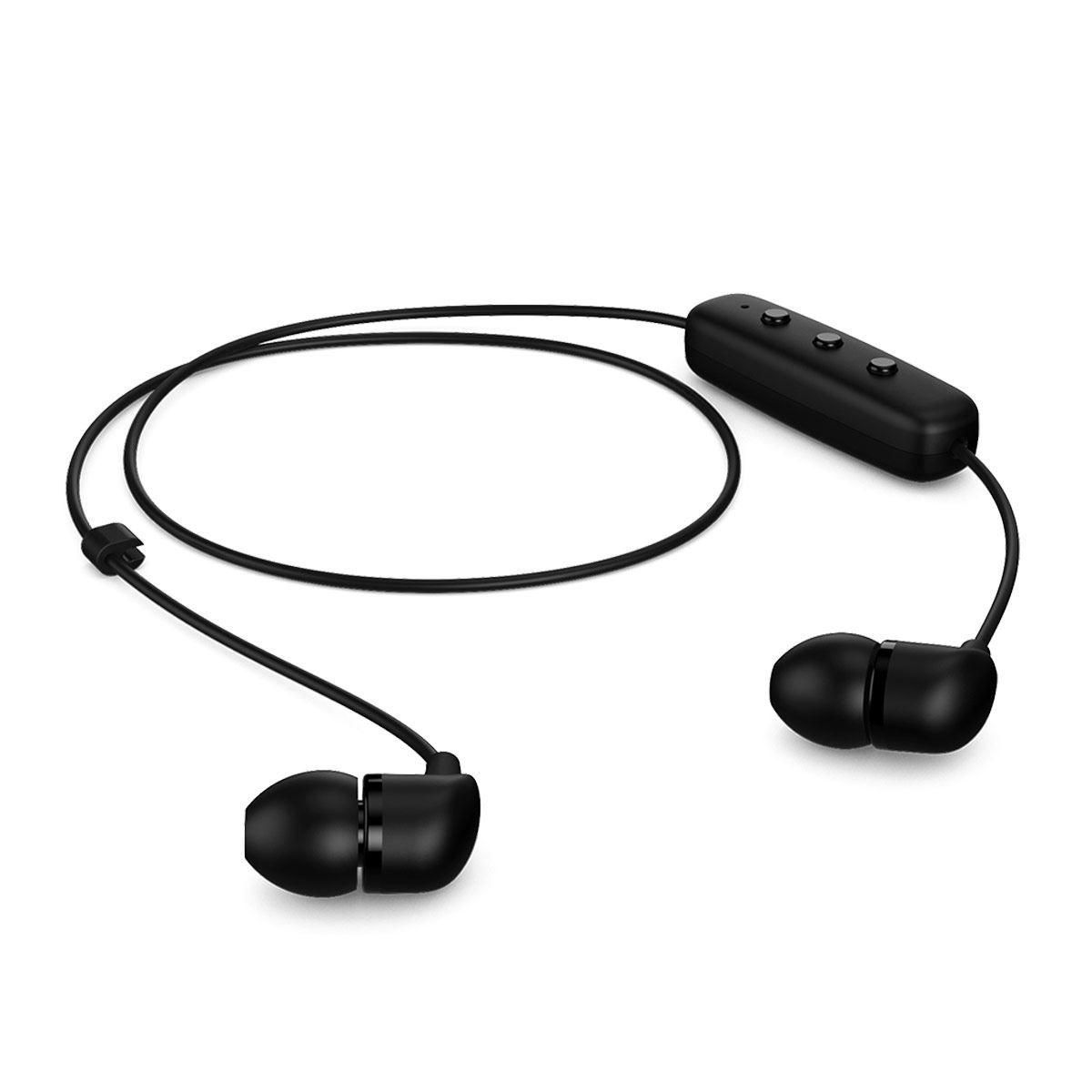 Audífonos Inalámbricos Bluetooth In-Ear Negro Happy Plugs