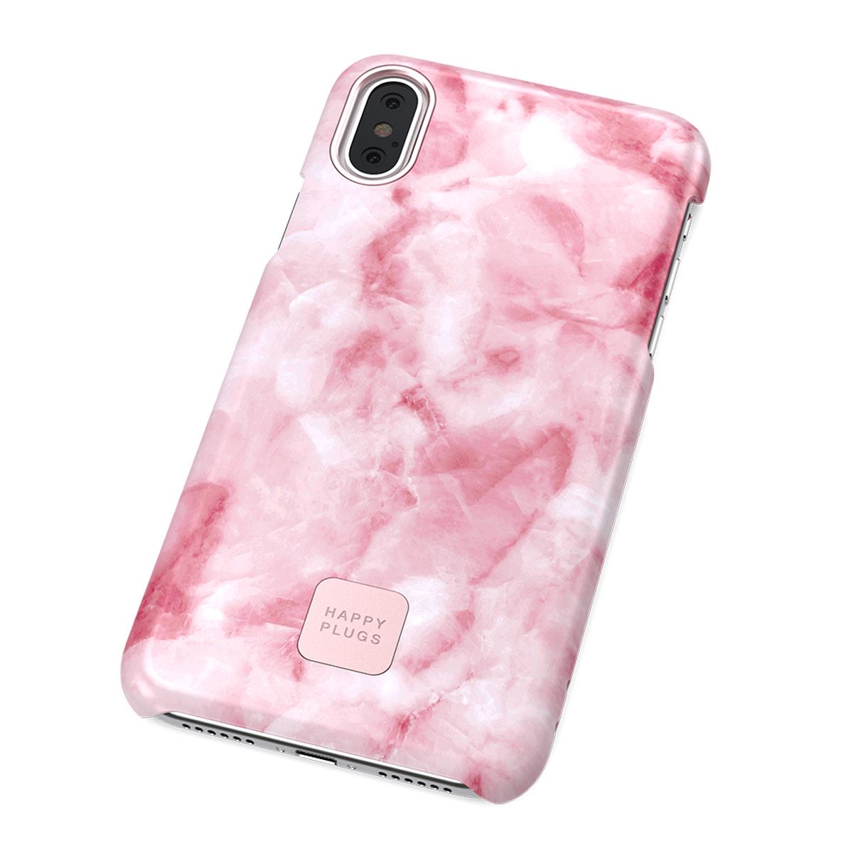 Happy Plugs iPhone X Slim Case Mármol Rosa