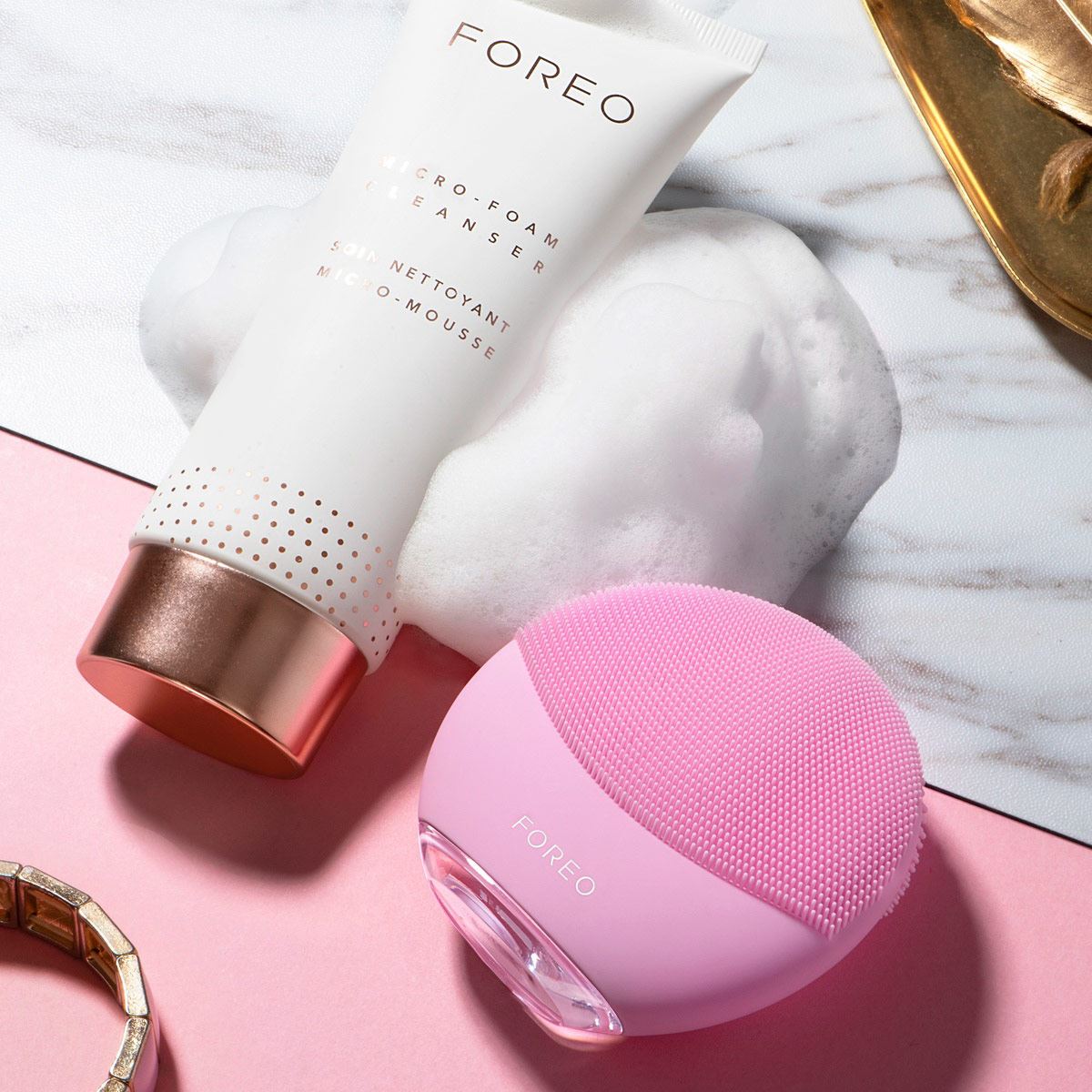 Cepillo Facial Foreo Luna mini 3 Pearl Pink