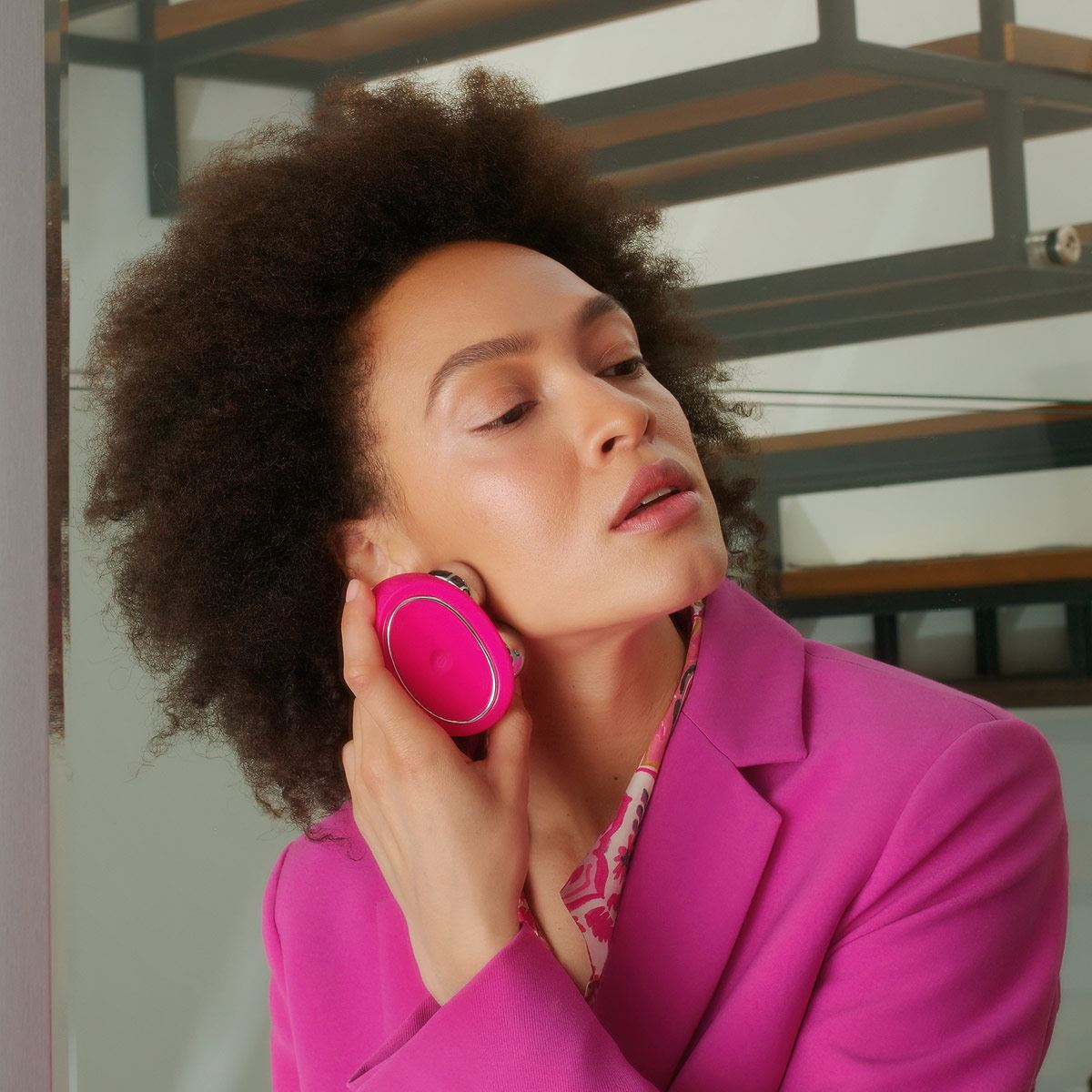 Tonificador Facial Foreo Bear Fuchsia