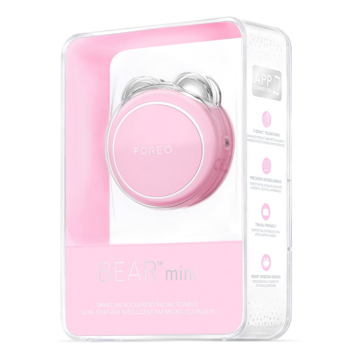Tonificador Facial Foreo Bear mini Pearl Pink