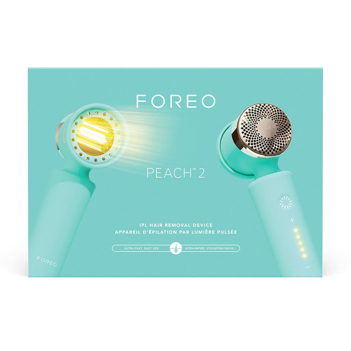 Depiladora de Luz Pulsada Foreo Peach 2 Mint