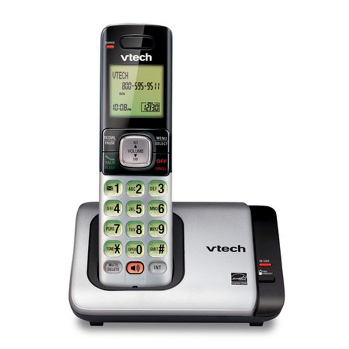 Teléfono inalámbrico digital Vtech CS6719 plata - negro
