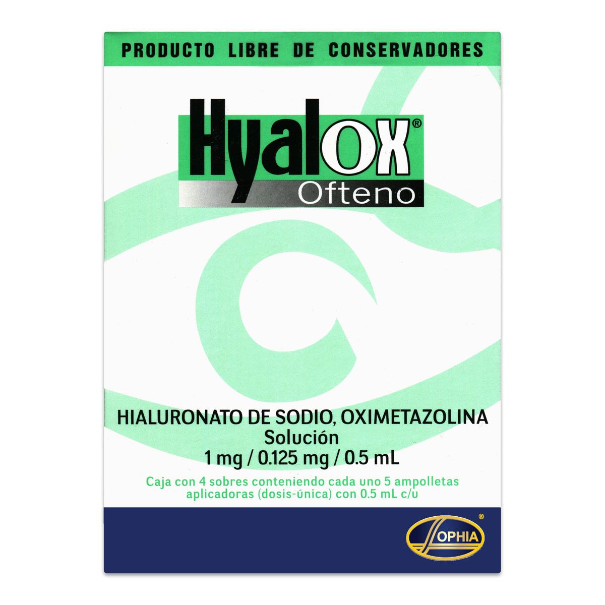 Hyalox Sol 05ml 20 Unidos Oft