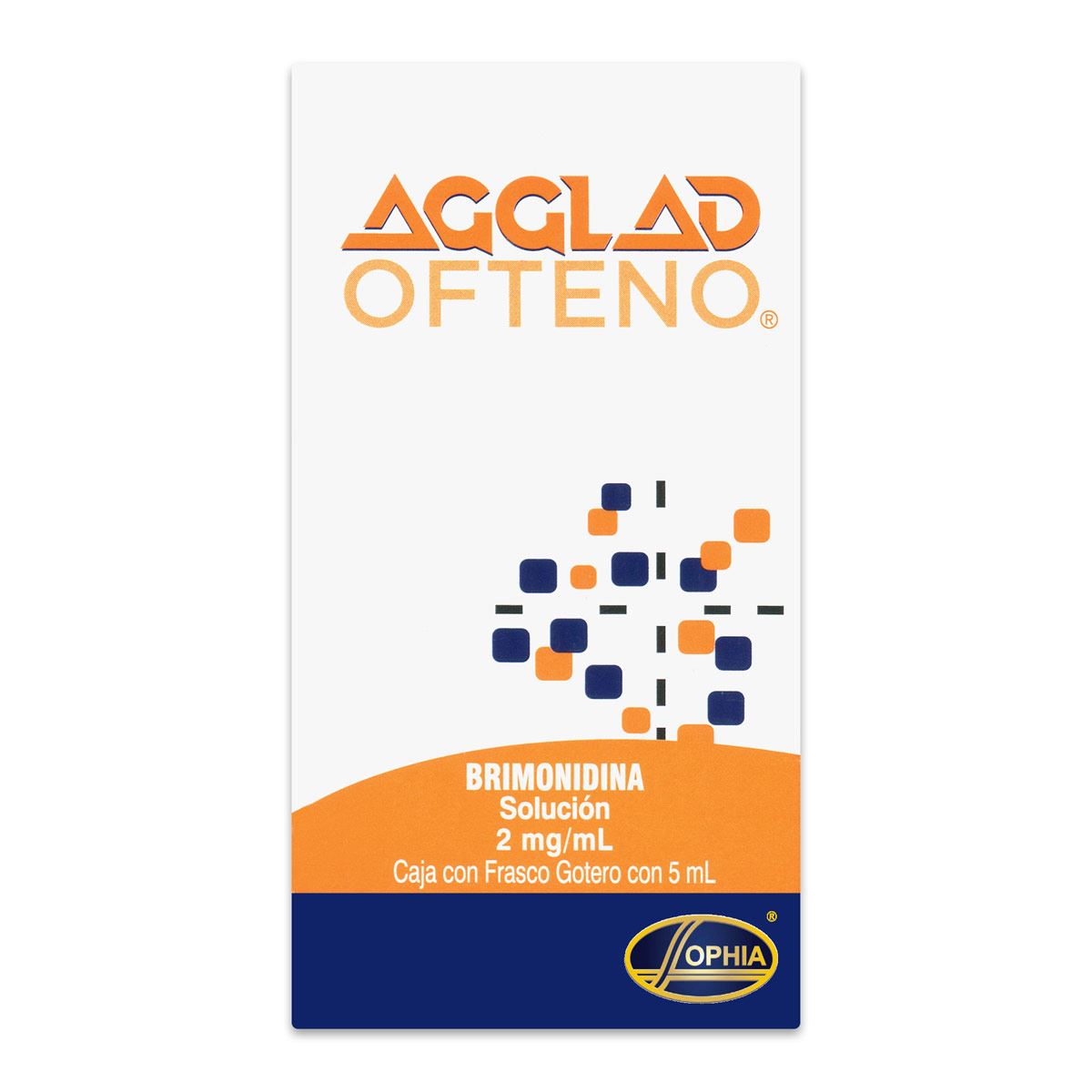 Agglad sol 5ml 0.2% oft