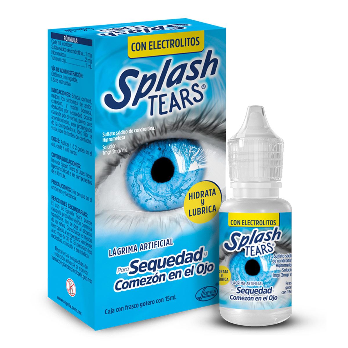 Lágrimas Artificiales Splash Tears Solución 15 ml