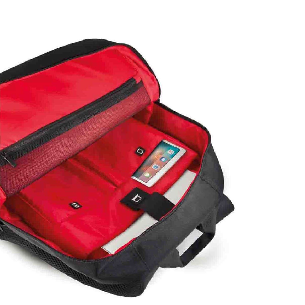 Mochila 15" Negro Ferrari