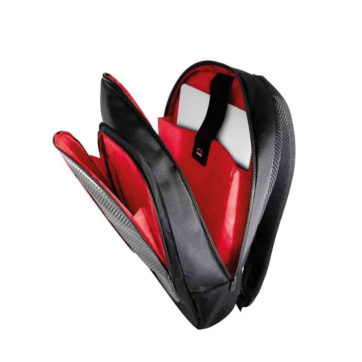 Mochila 15" USB Negro Ferrari