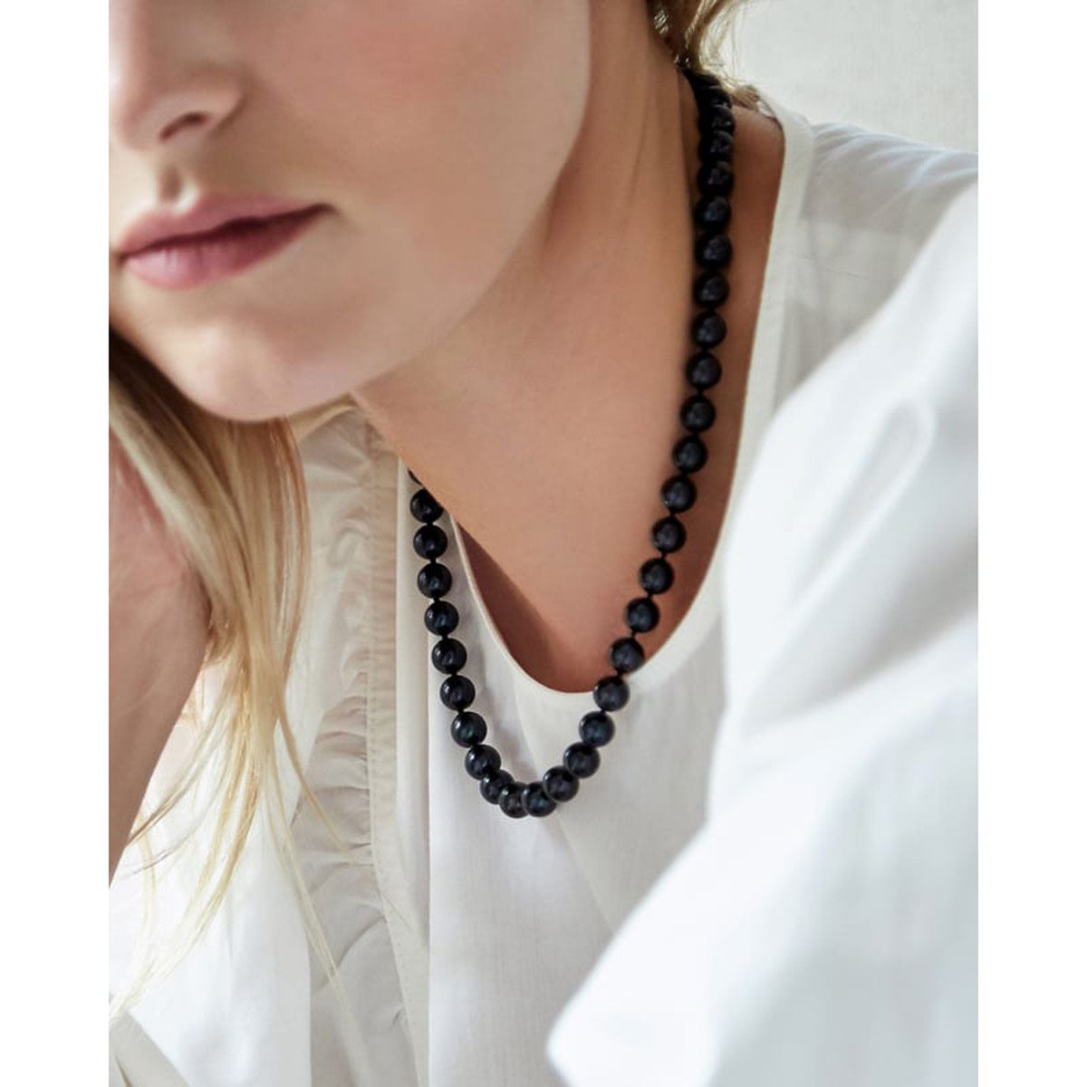 Collar C&C Perlas Cultivadas Negro