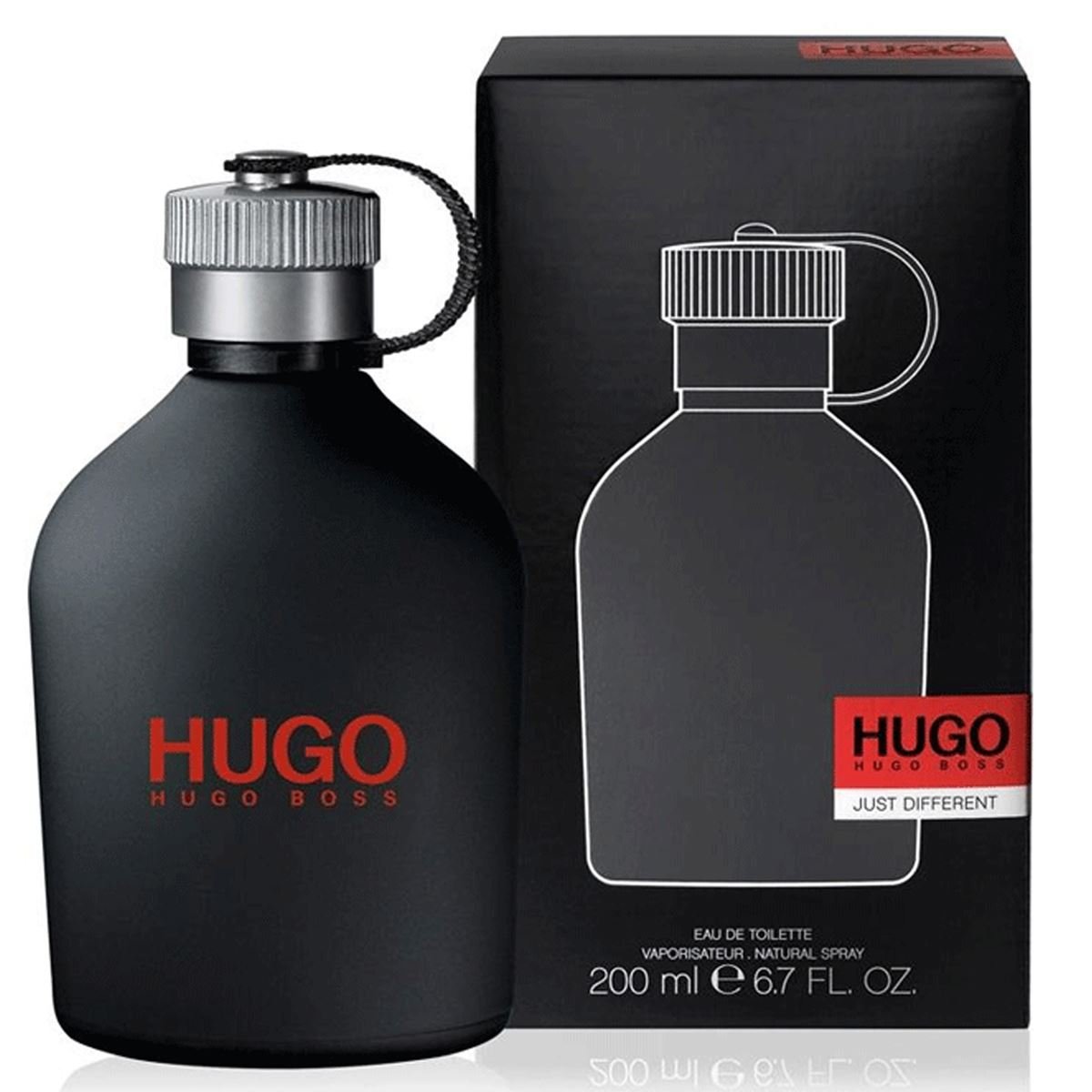 Fragancia Para Caballero Hugo Just Different Edt Vapo 200 ml