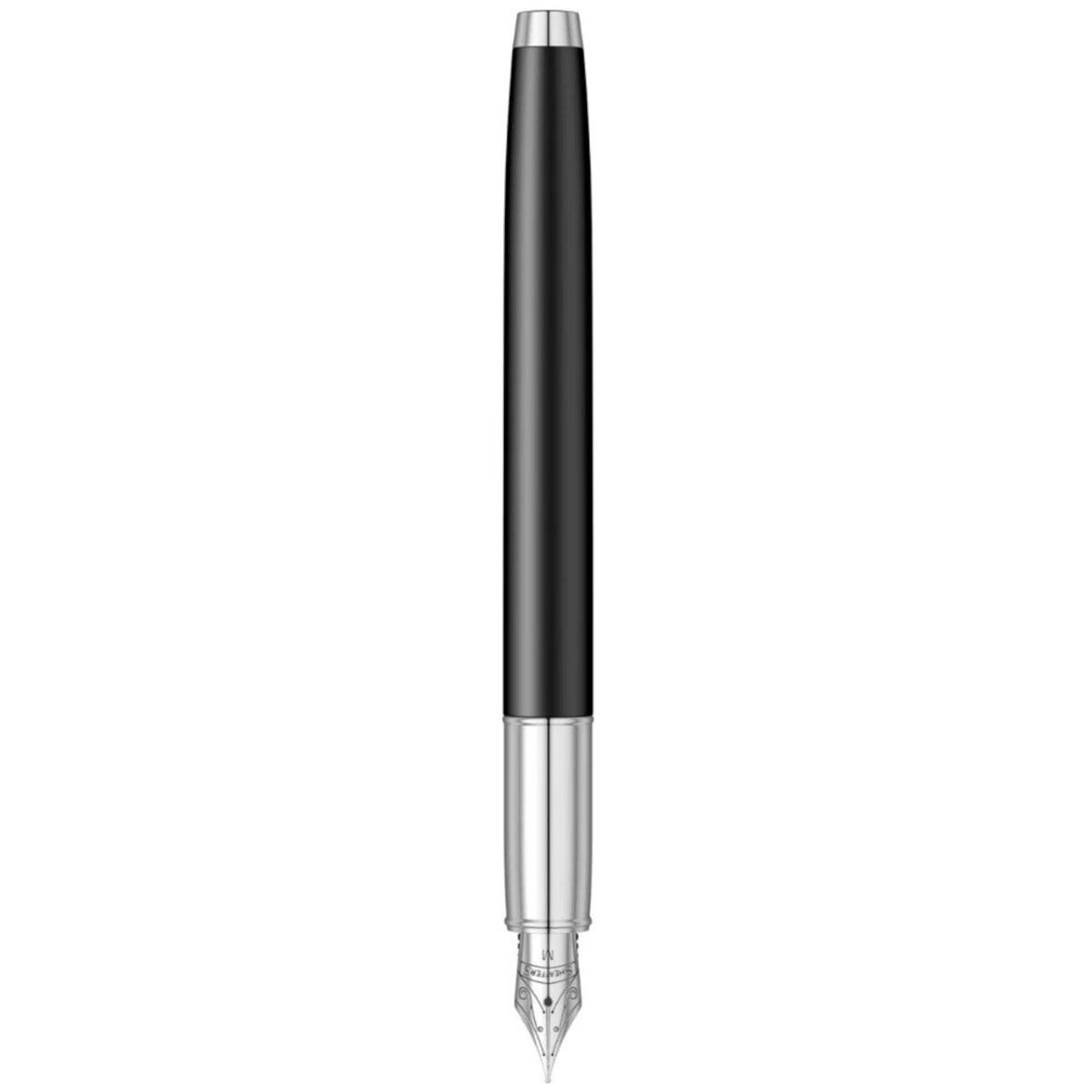 Pluma fuente  serie 100 negro mate ct punto mediano Sheaffer