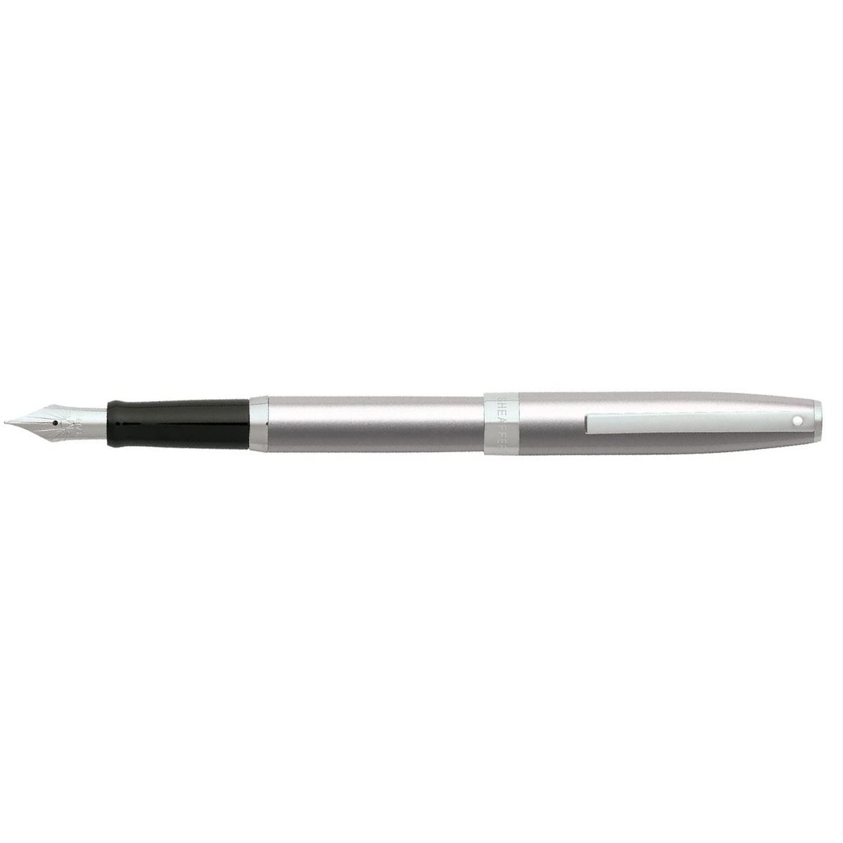Pluma fuente Sheaffer Sagaris color plata metálico