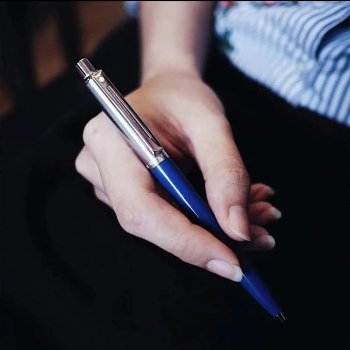 Bolígrafo sentinel azul/cromo ct Sheaffer
