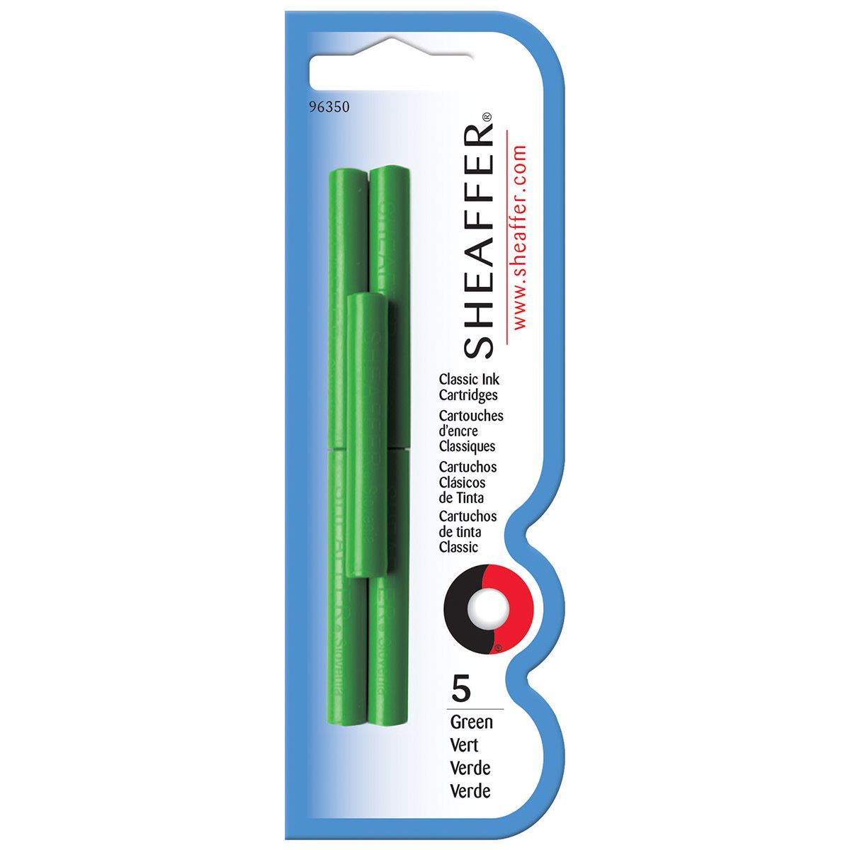 Cartucho Sheaffer Skrip verde