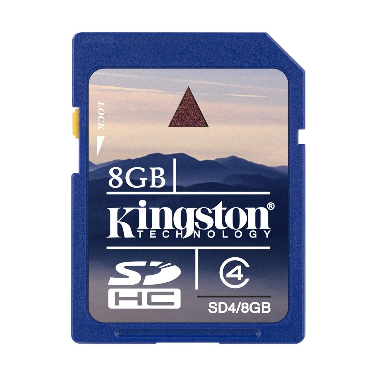 Tarjeta Kingston 8gb SDHC C4 Flash