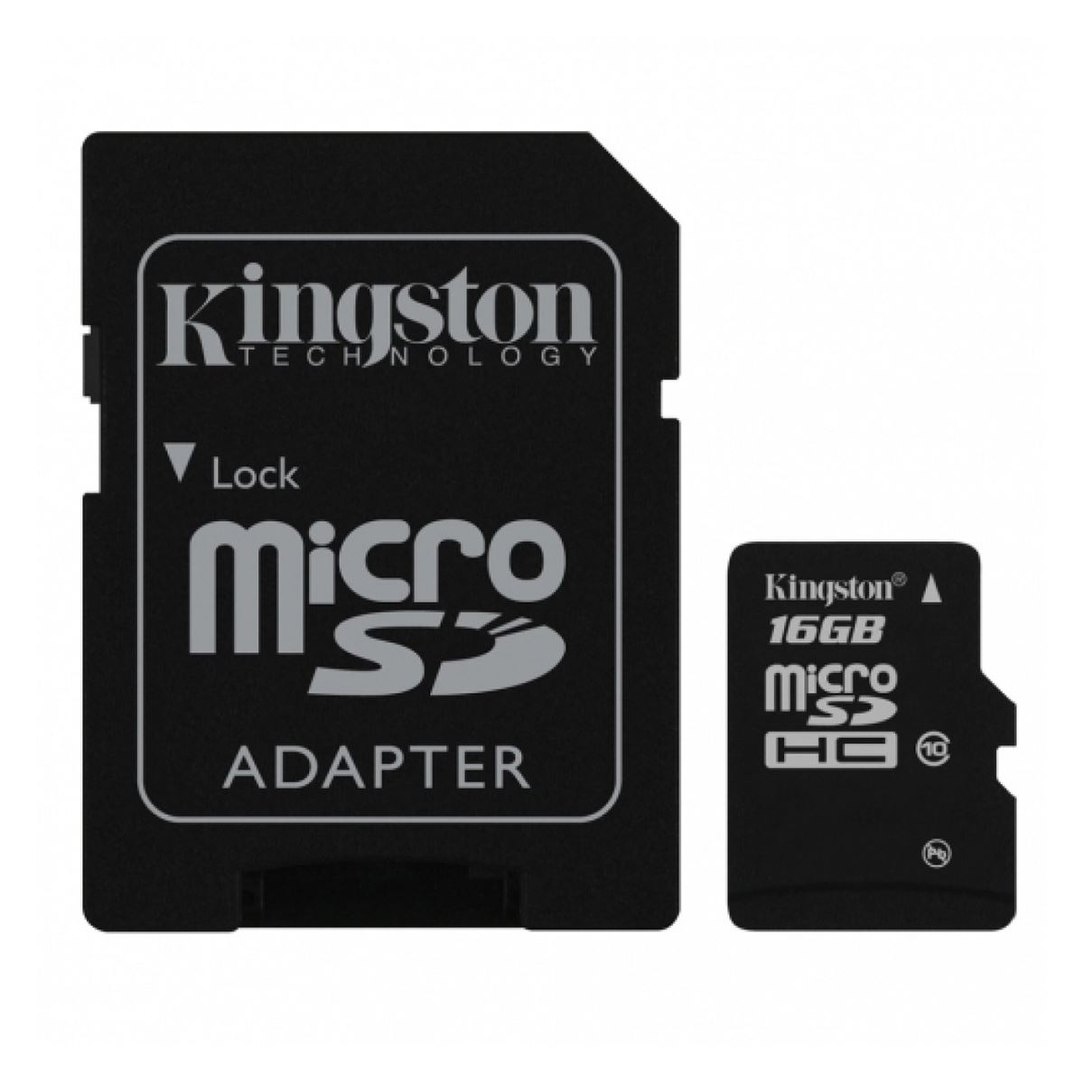 Tarjeta Kingston 16gb Micro SD C10