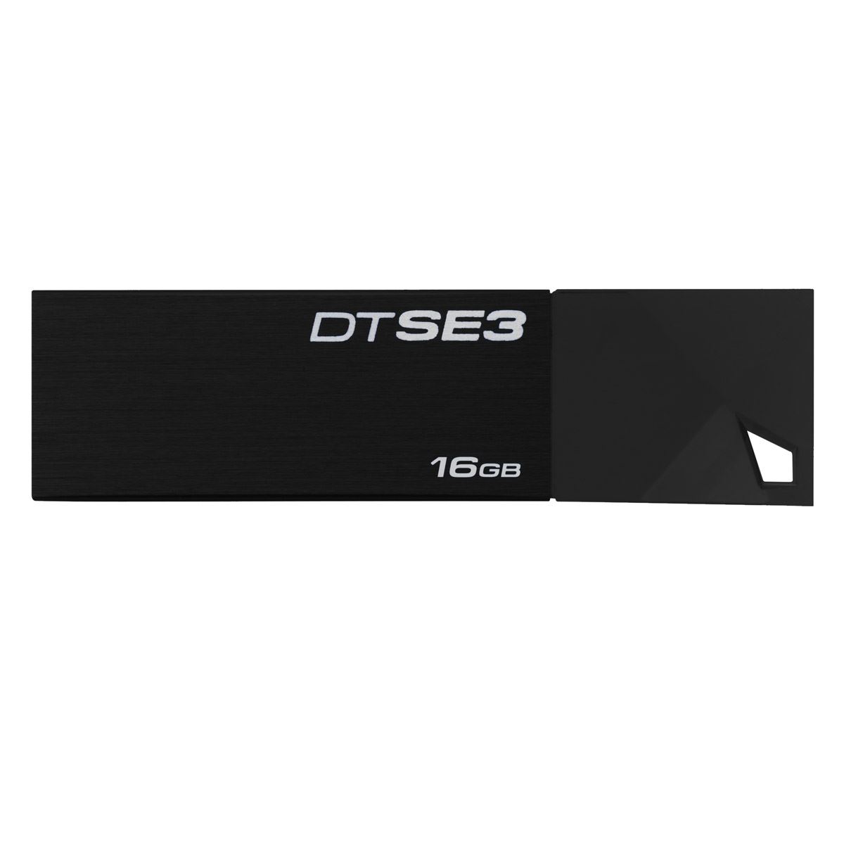 Kingston Memoria USB 2.0  16GB DTSE3 Negra