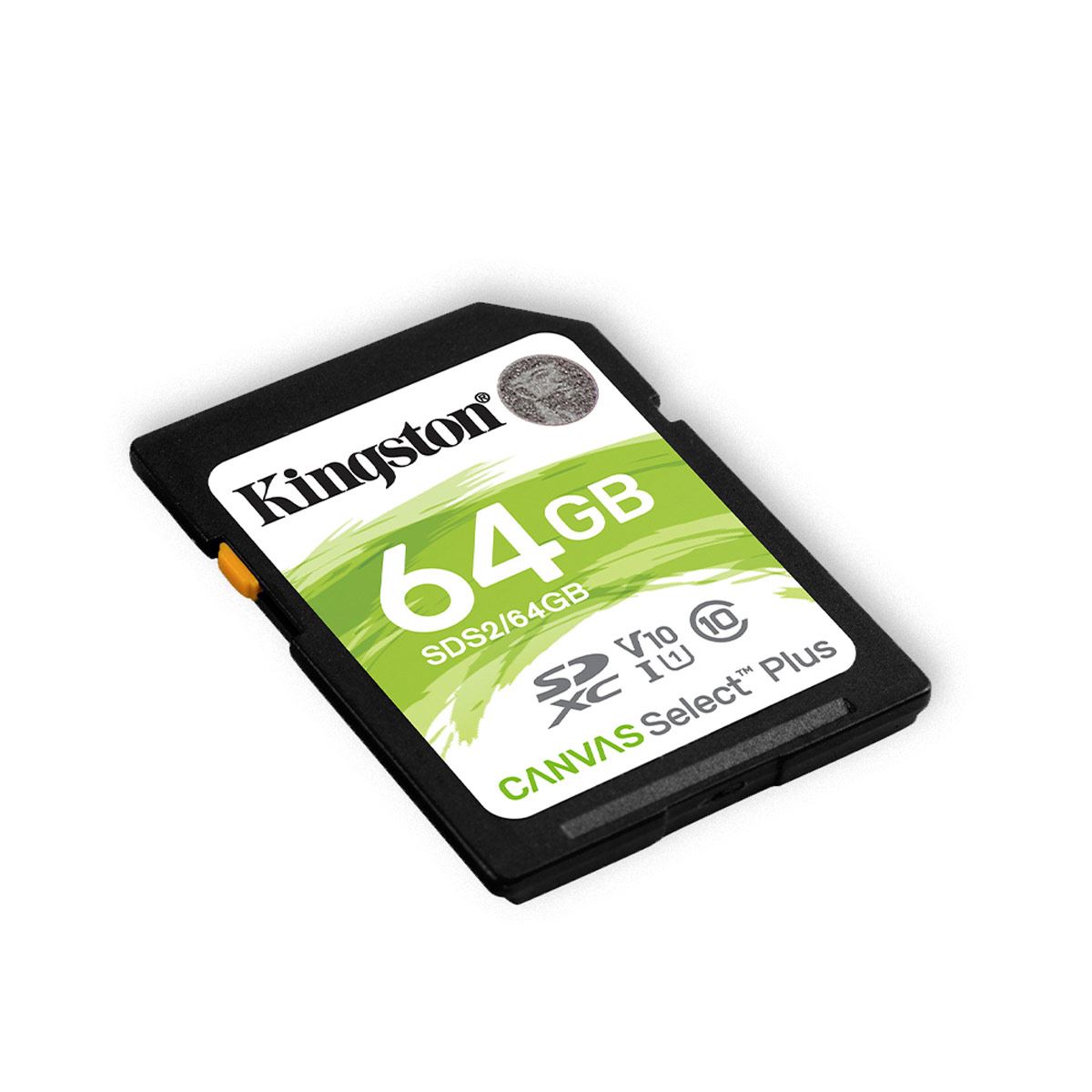 Tarjeta KingstonSD 64 GB C10 PLUS