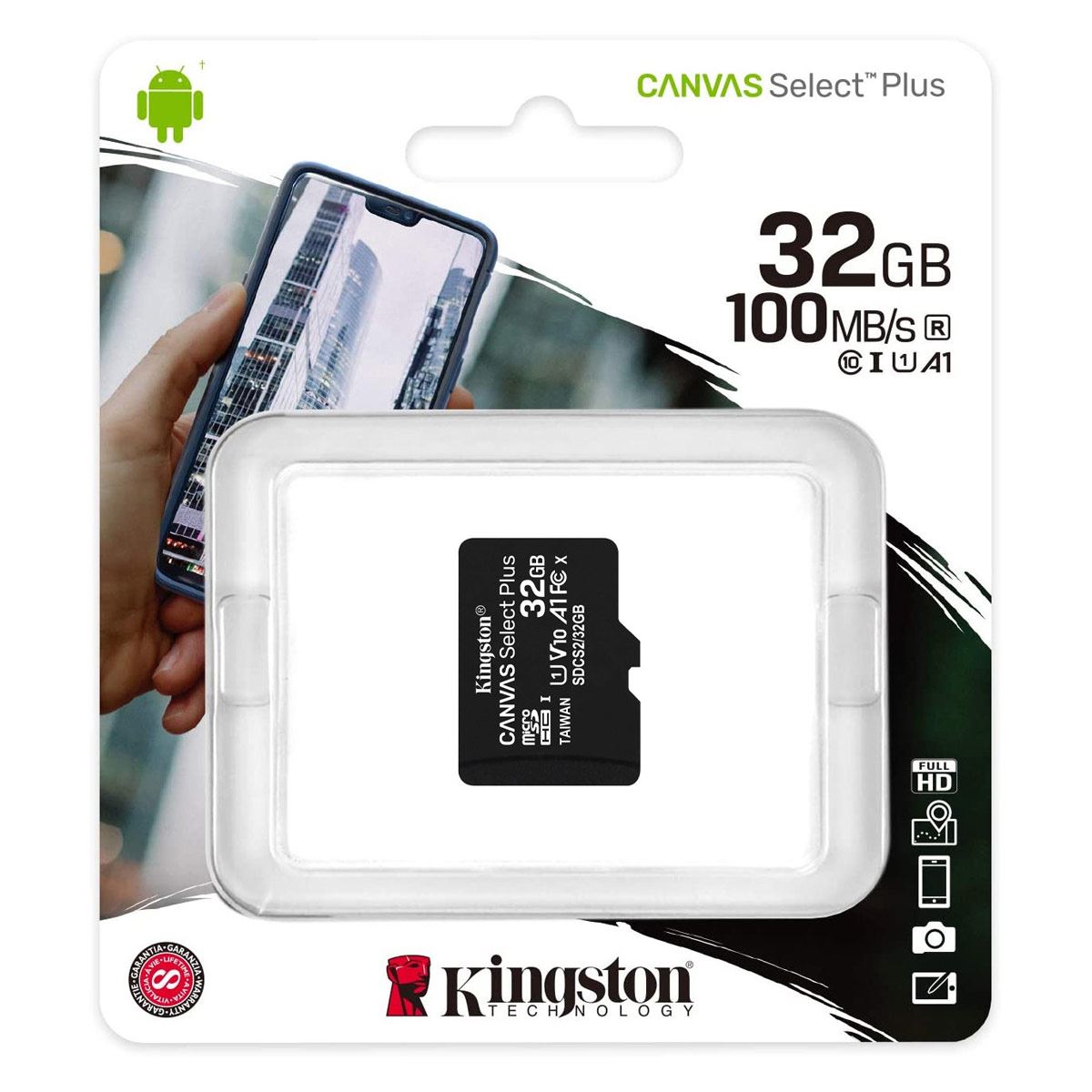 Micro SD 32GB Kingston Canvas SEL P