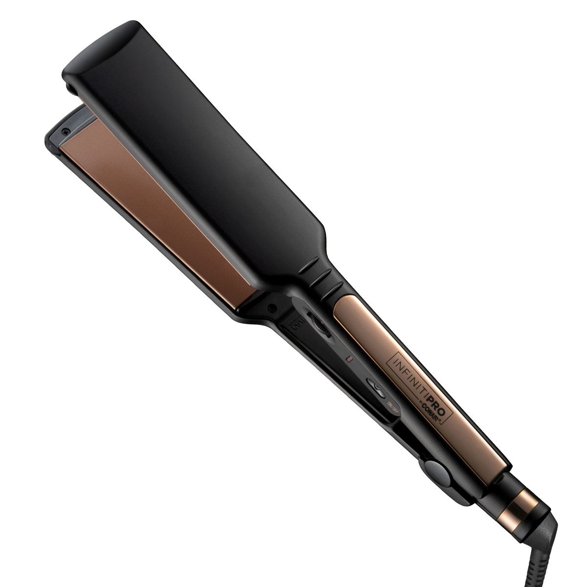 Alaciadora Negro Rose Gold Extra Ancha Conair