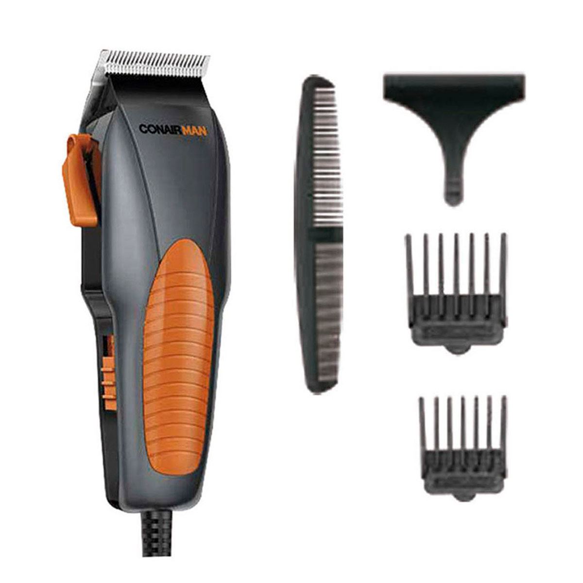 Juego de Peluqueria 17 Pzas Gris/Naranja Conair