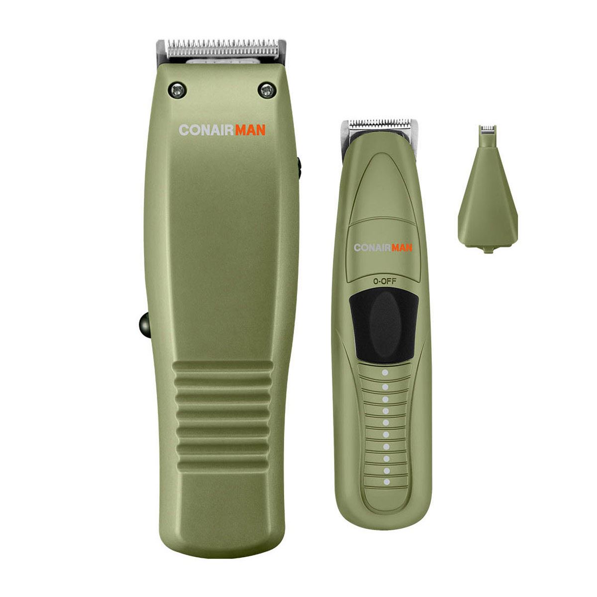 Juego de Peluqueria y Recortadora Verde Conair