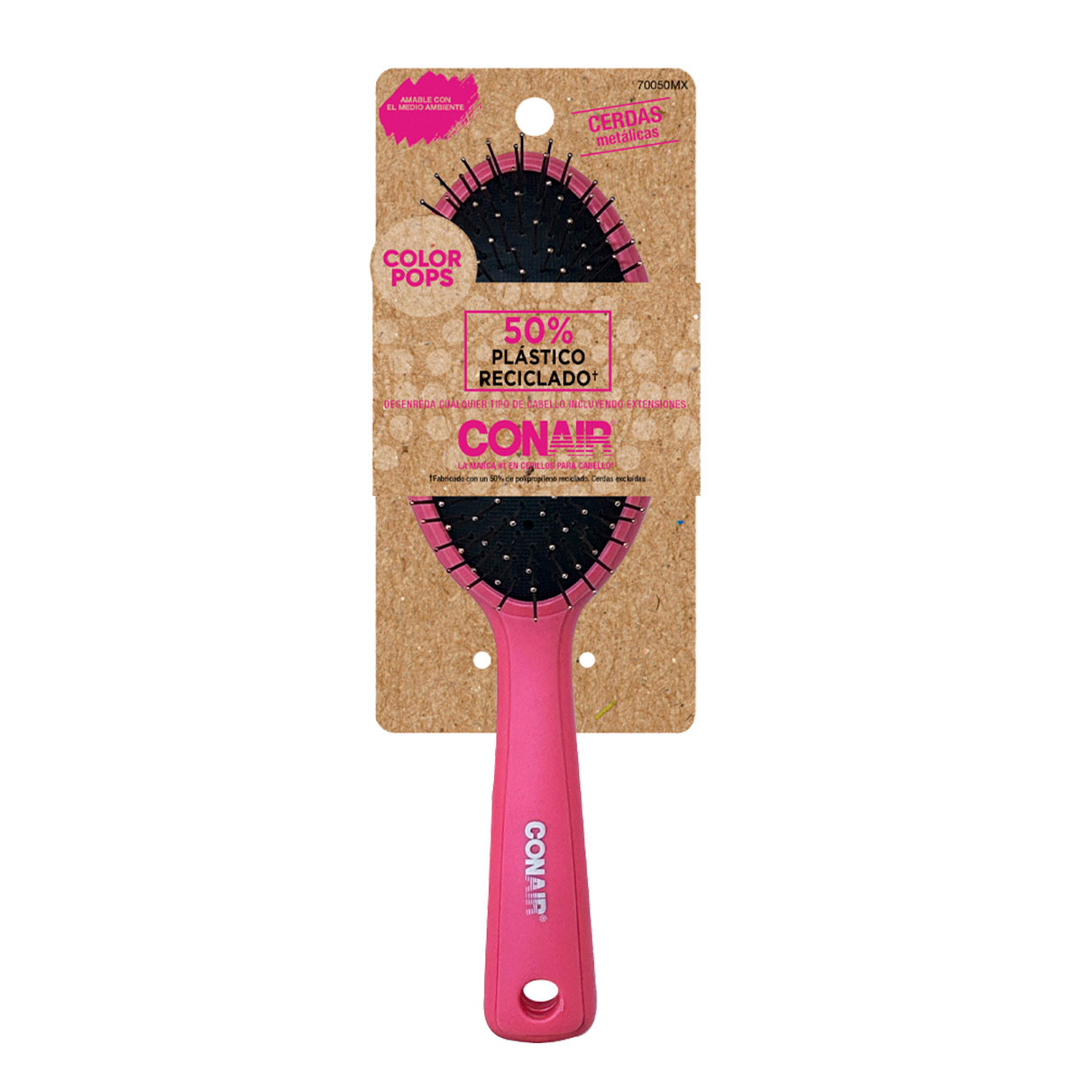 Cepillo con Cerdas Metalicas Color Pops Conair