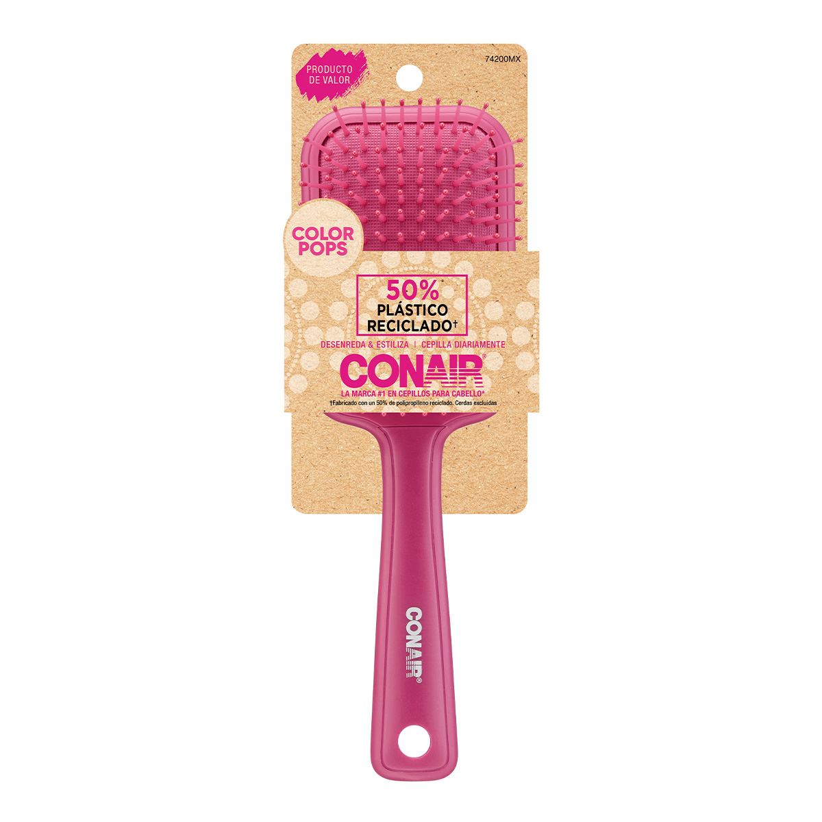 Cepillo de Pala Conair Color Pops